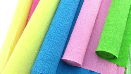 Carta crespa colorata per confezionare fiori