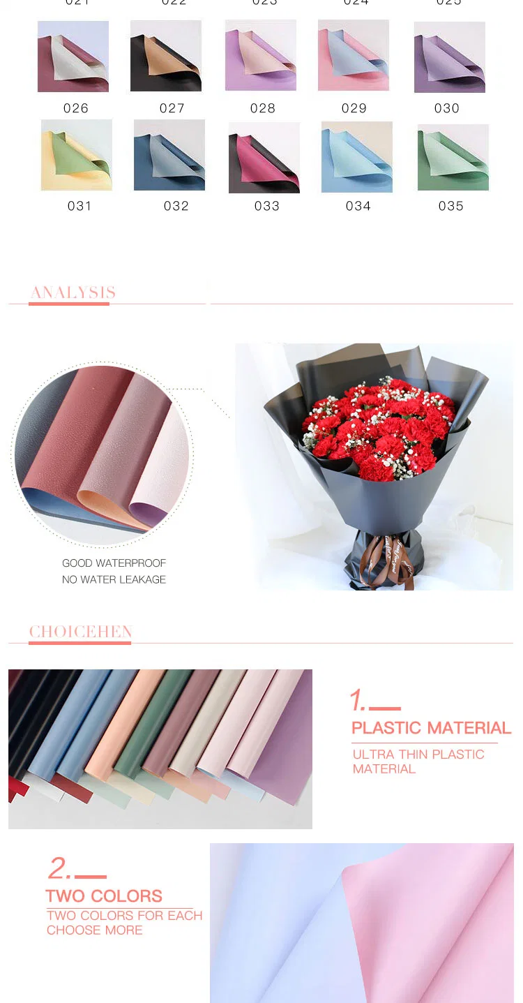 Customized Korean Flower Wrapping Paper for Fresh Flower