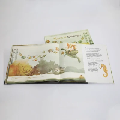Confezione completa di stampa di libri Brochure OEM Riviste Libri biblici Storia educativa per bambini Immagine Libri sonori Stampa di libri con copertina rigida
