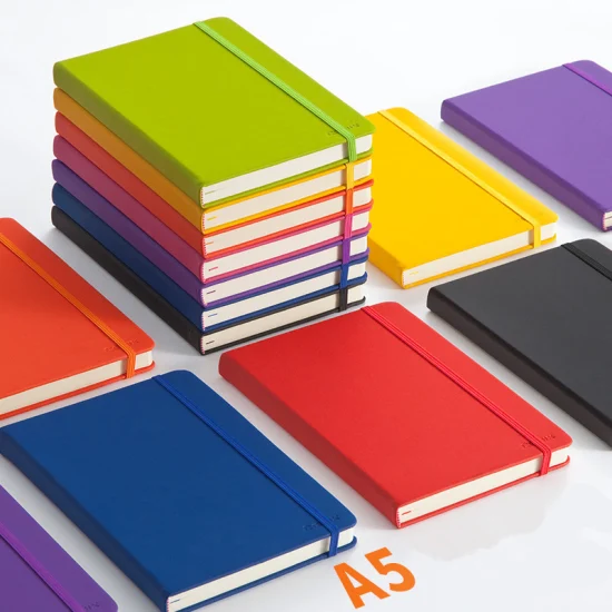 Notebook personalizzato in pelle PU con copertina rigida di alta qualità