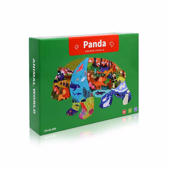 Puzzle personalizzato a forma di animale per bambini